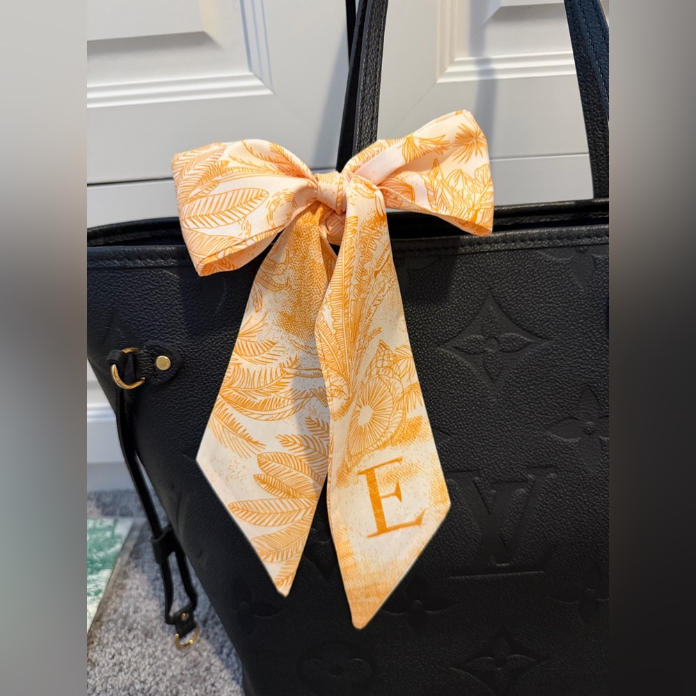 Purse/Hair Scarf Monogram “E” New